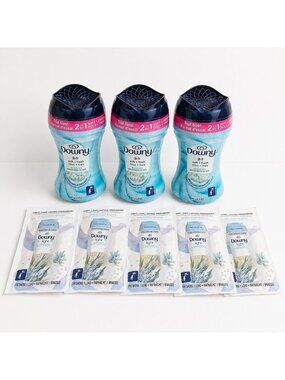 Downy Fabric Softener & Scent Booster Lot Unstopables Travel Trial Bundle Of 9